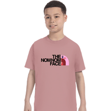 Load image into Gallery viewer, Secret_Shirts T-Shirts, Youth / XS / Pink The Nom Nom Face
