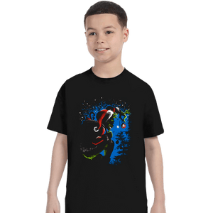 Daily_Deal_Shirts T-Shirts, Youth / XS / Black The Christmas Ruiner