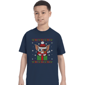 Shirts T-Shirts, Youth / XS / Navy Peltzer Christmas