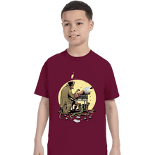 Load image into Gallery viewer, Daily_Deal_Shirts T-Shirts, Youth / XS / Maroon Hellboy&#39;s Report
