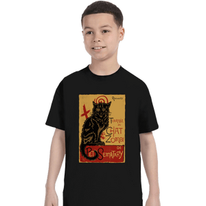 Shirts T-Shirts, Youth / XL / Black Chat Zombi