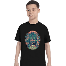 Load image into Gallery viewer, Shirts T-Shirts, Youth / XS / Black Glowing Werewolf
