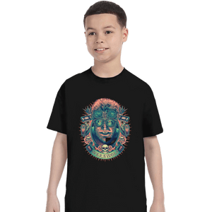Shirts T-Shirts, Youth / XS / Black Glowing Werewolf