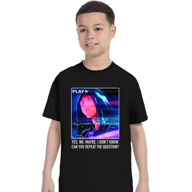Secret_Shirts T-Shirts, Youth / XS / Black Can You Repeat The Question