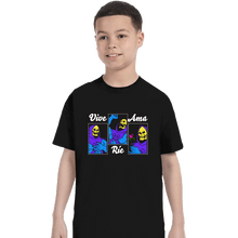 Load image into Gallery viewer, Shirts T-Shirts, Youth / XS / Black Live Laugh Love - Español
