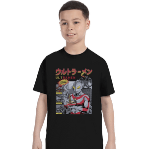 Shirts T-Shirts, Youth / XL / Black Ultramen