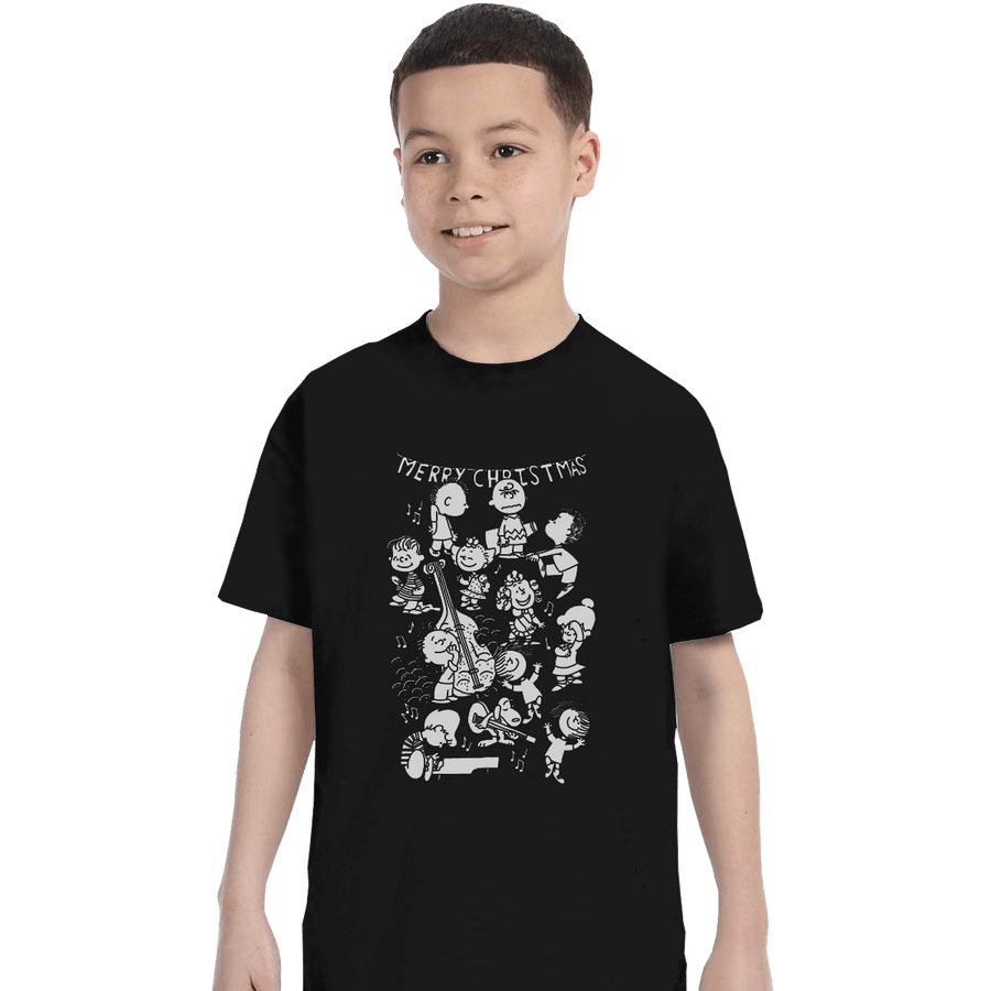 Shirts T-Shirts, Youth / XL / Black Christmas Play