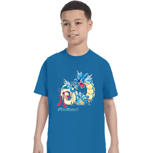 Shirts T-Shirts, Youth / XS / Sapphire Trainer Neptune