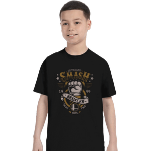 Shirts T-Shirts, Youth / XL / Black Ultimate Brawler