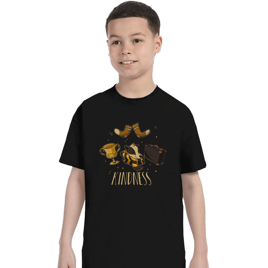 Shirts T-Shirts, Youth / XL / Black Kindness