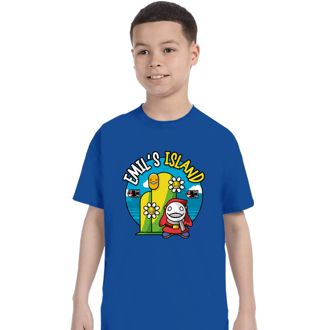 Shirts T-Shirts, Youth / XS / Royal Blue Emil Island