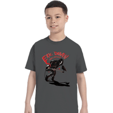 Load image into Gallery viewer, Secret_Shirts T-Shirts, Youth / XS / Charcoal Eric Draven&#39;s Revenge
