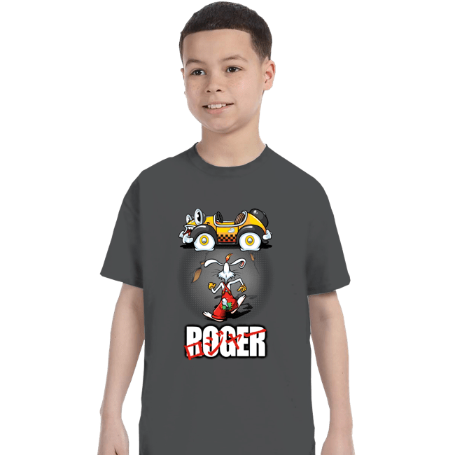Daily_Deal_Shirts T-Shirts, Youth / XS / Charcoal Roger