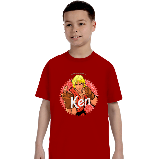 Daily_Deal_Shirts T-Shirts, Youth / XS / Red Ken Doll