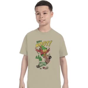 Secret_Shirts T-Shirts, Youth / XS / Sand Give A Hoot