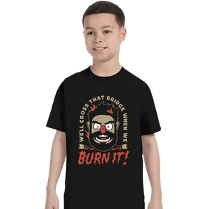 Daily_Deal_Shirts T-Shirts, Youth / XS / Black Burn It Billy