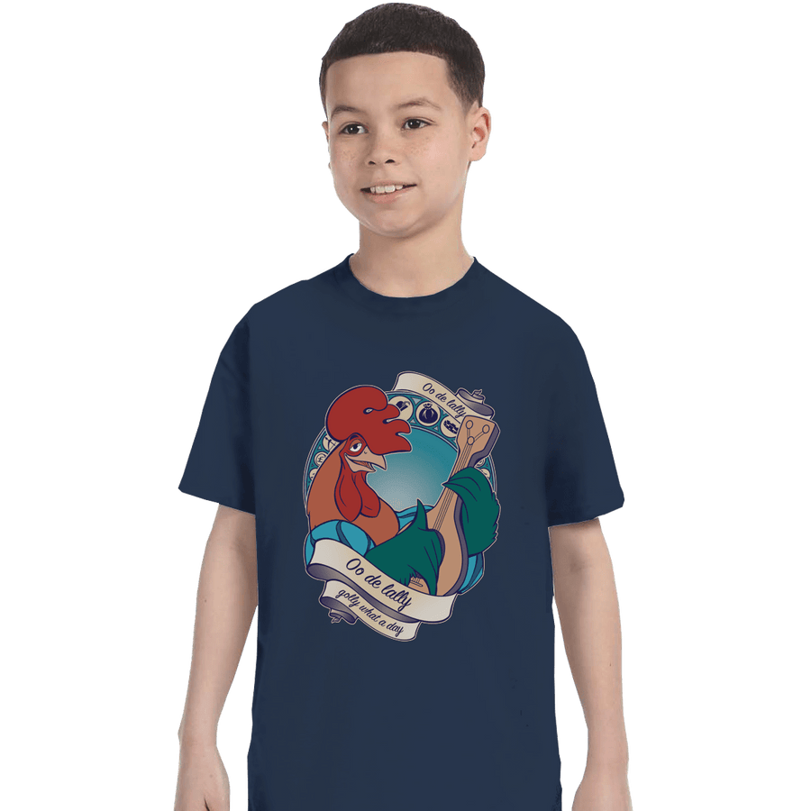 Shirts T-Shirts, Youth / XL / Navy Golly What A Day