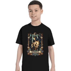 Daily_Deal_Shirts T-Shirts, Youth / XS / Black The Barbarian