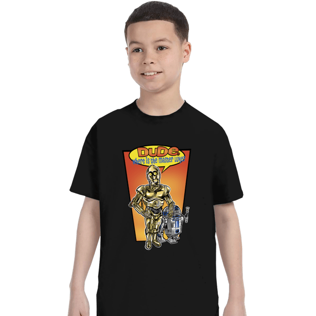 Secret_Shirts T-Shirts, Youth / XS / Black Where is the Master Luke