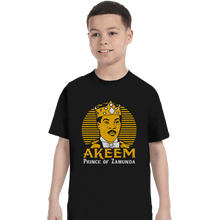 Load image into Gallery viewer, Shirts T-Shirts, Youth / XL / Black Akeem
