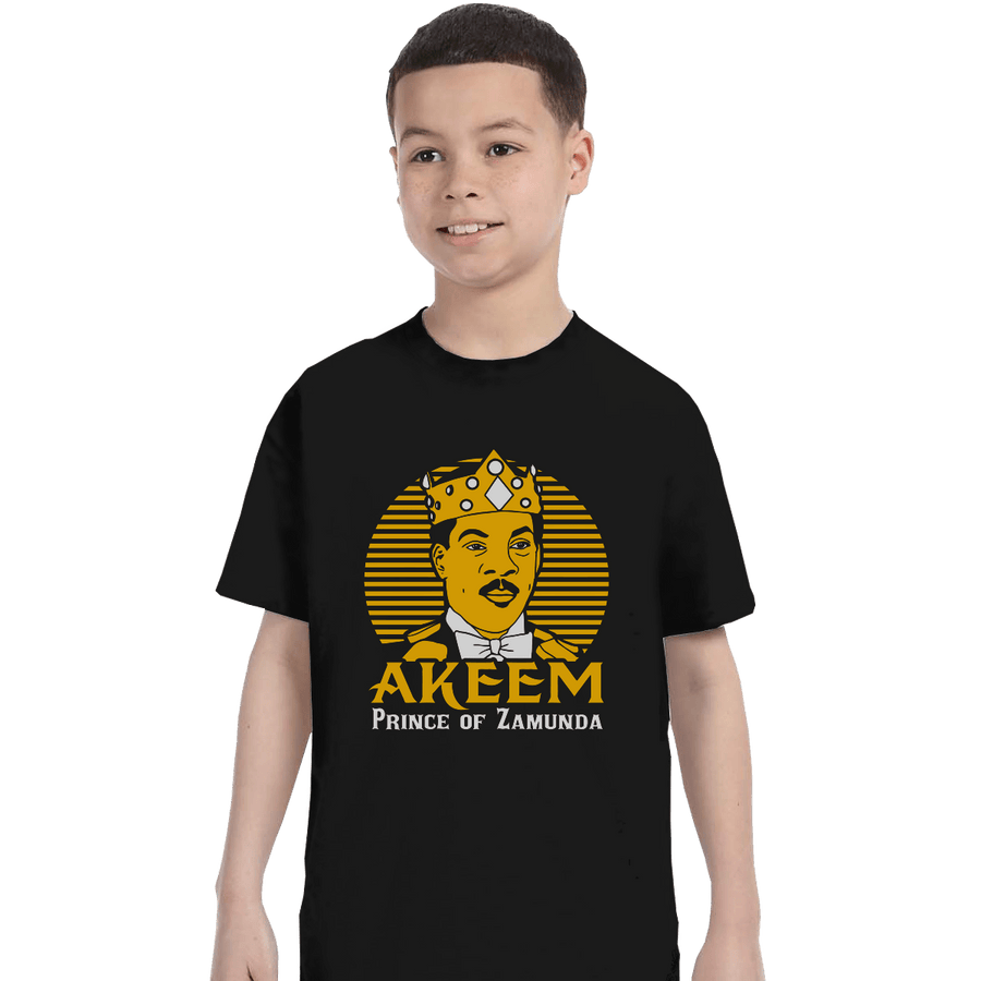 Shirts T-Shirts, Youth / XL / Black Akeem