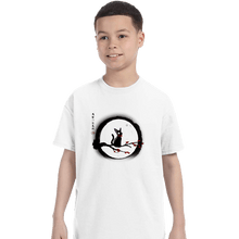 Load image into Gallery viewer, Shirts T-Shirts, Youth / XS / White Jiji Under The Moon
