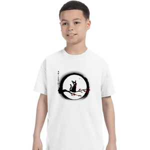 Shirts T-Shirts, Youth / XS / White Jiji Under The Moon