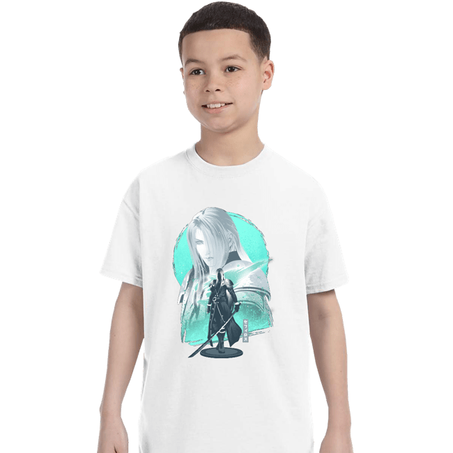 Daily_Deal_Shirts T-Shirts, Youth / XS / White Silver-Haired SOLDIER