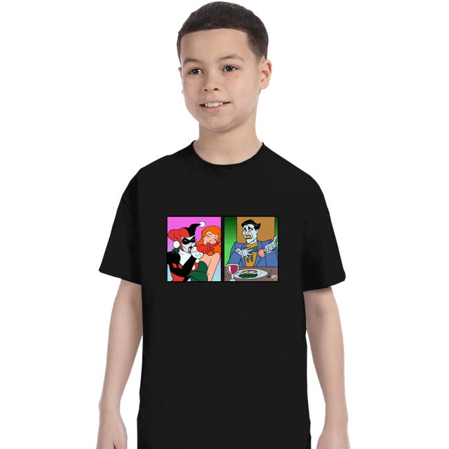 Secret_Shirts T-Shirts, Youth / XS / Black Quinn Yelling At Joker