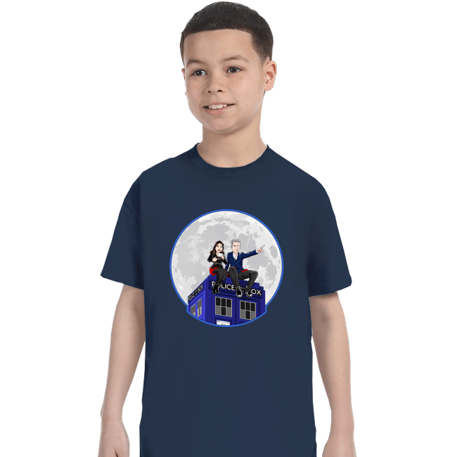 Shirts T-Shirts, Youth / XS / Navy Clara And The Doctor