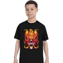 Load image into Gallery viewer, Secret_Shirts T-Shirts, Youth / XS / Black Kurama
