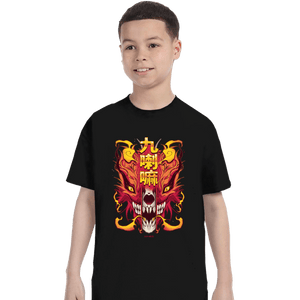 Secret_Shirts T-Shirts, Youth / XS / Black Kurama
