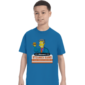 Secret_Shirts T-Shirts, Youth / XS / Sapphire Steamed Hams Secret Sale