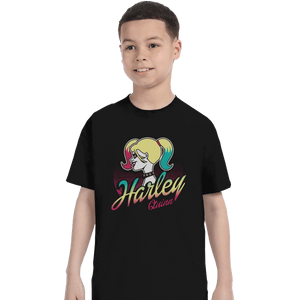 Shirts T-Shirts, Youth / XL / Black Barbie Quinn