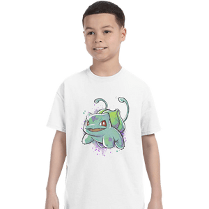 Shirts T-Shirts, Youth / XS / White Grass Ink