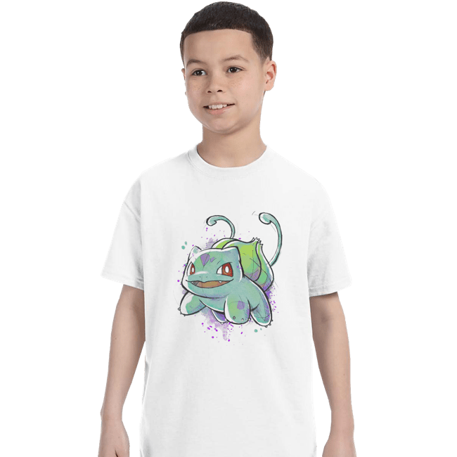 Shirts T-Shirts, Youth / XS / White Grass Ink