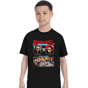 Secret_Shirts T-Shirts, Youth / XS / Black Rage Matrix