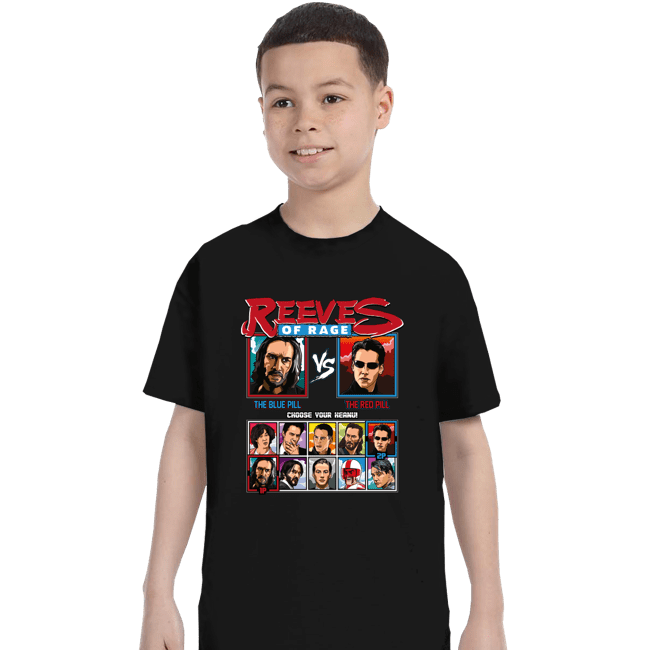 Secret_Shirts T-Shirts, Youth / XS / Black Rage Matrix