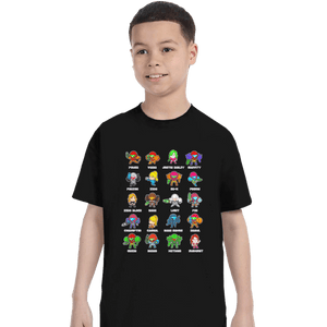 Daily_Deal_Shirts T-Shirts, Youth / XS / Black The Many Suits Of Samus