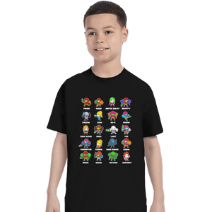 Daily_Deal_Shirts T-Shirts, Youth / XS / Black The Many Suits Of Samus
