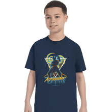Load image into Gallery viewer, Shirts T-Shirts, Youth / XS / Navy Retro Airbender
