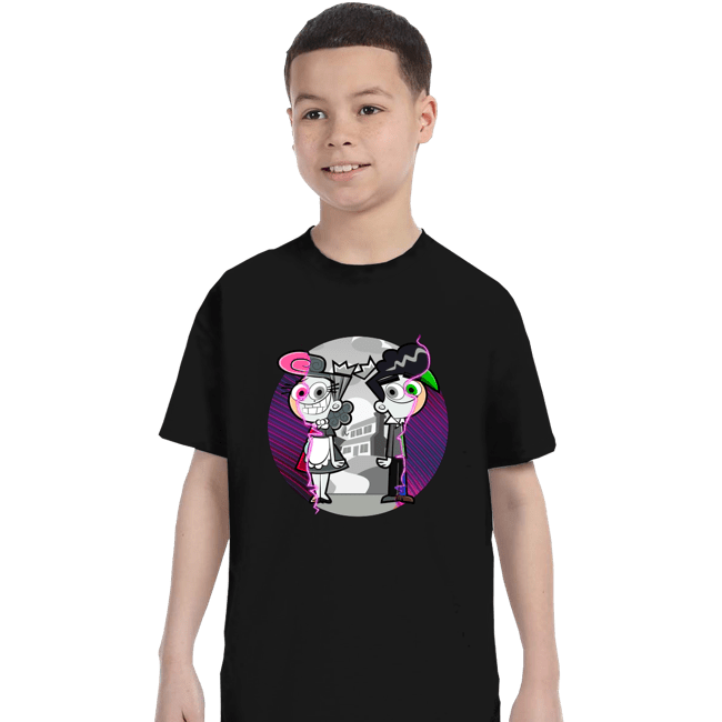 Secret_Shirts T-Shirts, Youth / XS / Black Fairly Odd Wanda