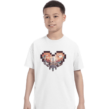 Load image into Gallery viewer, Shirts T-Shirts, Youth / XL / White Zelda Heart
