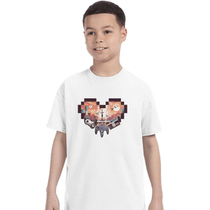 Shirts T-Shirts, Youth / XL / White Zelda Heart