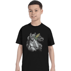 Shirts T-Shirts, Youth / XL / Black UniCORN