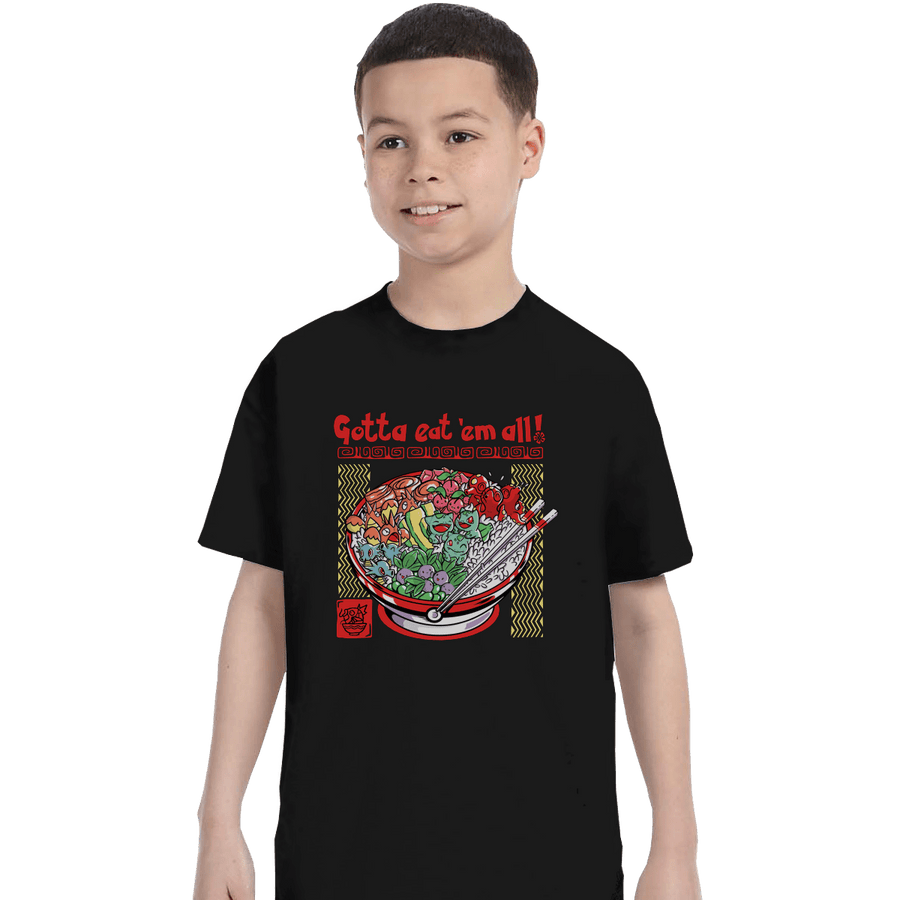 Secret_Shirts T-Shirts, Youth / XS / Black Poke Bowl Secret Sale