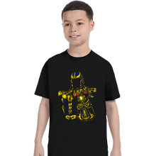 Load image into Gallery viewer, Shirts T-Shirts, Youth / XS / Black The Mad Titan
