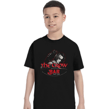 Load image into Gallery viewer, Shirts T-Shirts, Youth / XS / Black The Crow Bar
