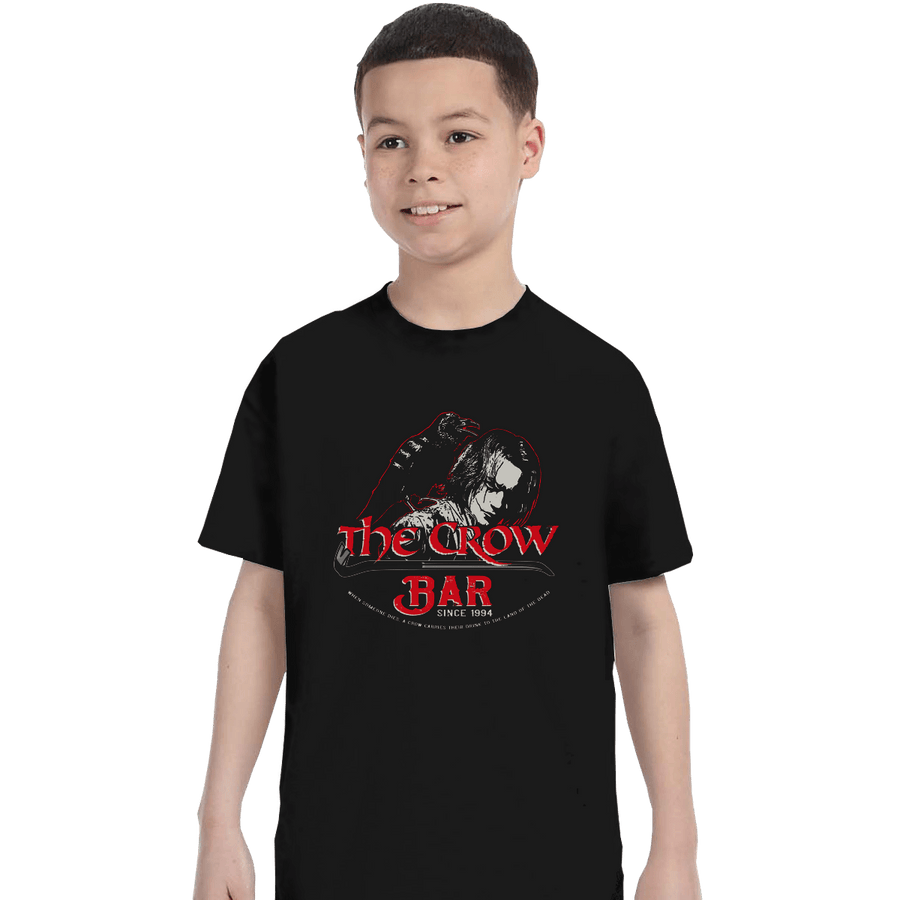Shirts T-Shirts, Youth / XS / Black The Crow Bar