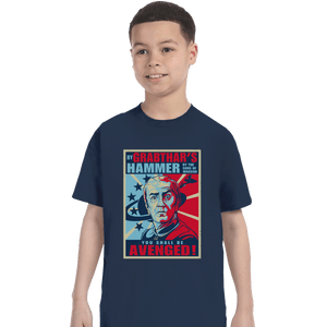 Shirts T-Shirts, Youth / XS / Navy Grabthar's Hammer
